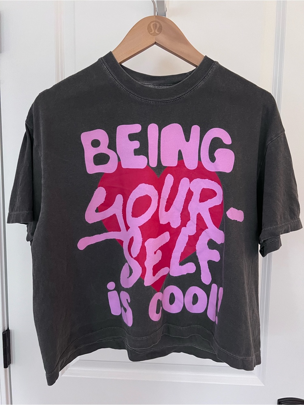 Dressed in Lala Being Yourself Is Cool Tee Size Small/Medium EUC